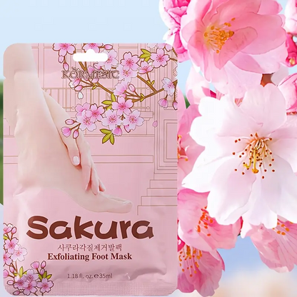 Mascarilla Exfoliante De Pies Sakura