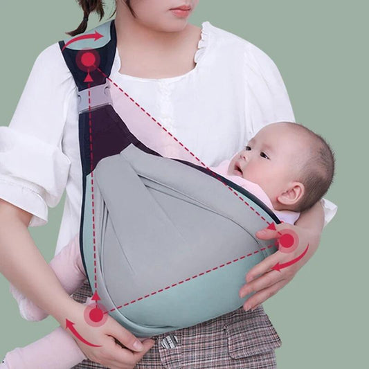 Portabebés multifuncional 6 en 1: comodidad y seguridad para padres modernos